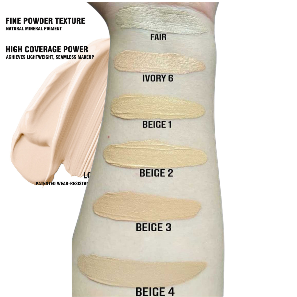 Unique Double Wear Liquid Foundation