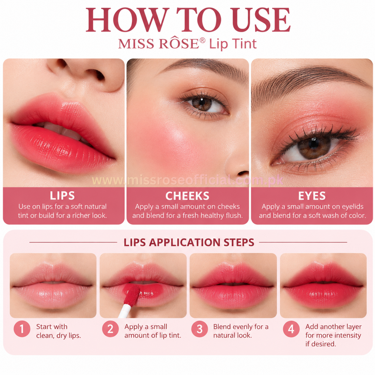 Lip Tint Multi Functionality