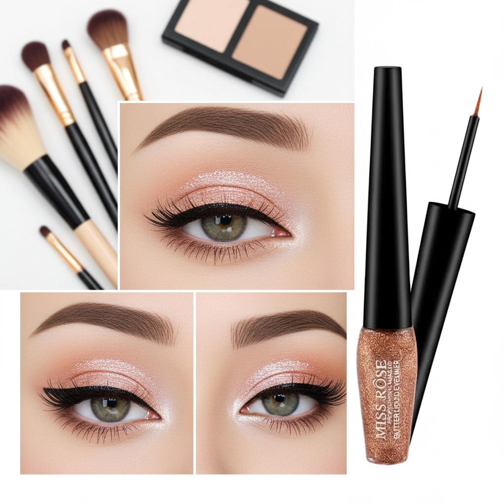 MISS RÔSE® Glitter Eyeliner