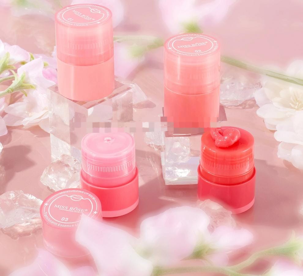 Miss Rose Moisturising Lip Balm (Translucent Essence Lipstick)