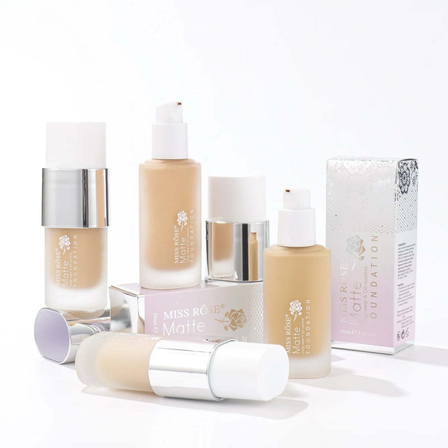 Matte Foundation Long Wear & Oil Control