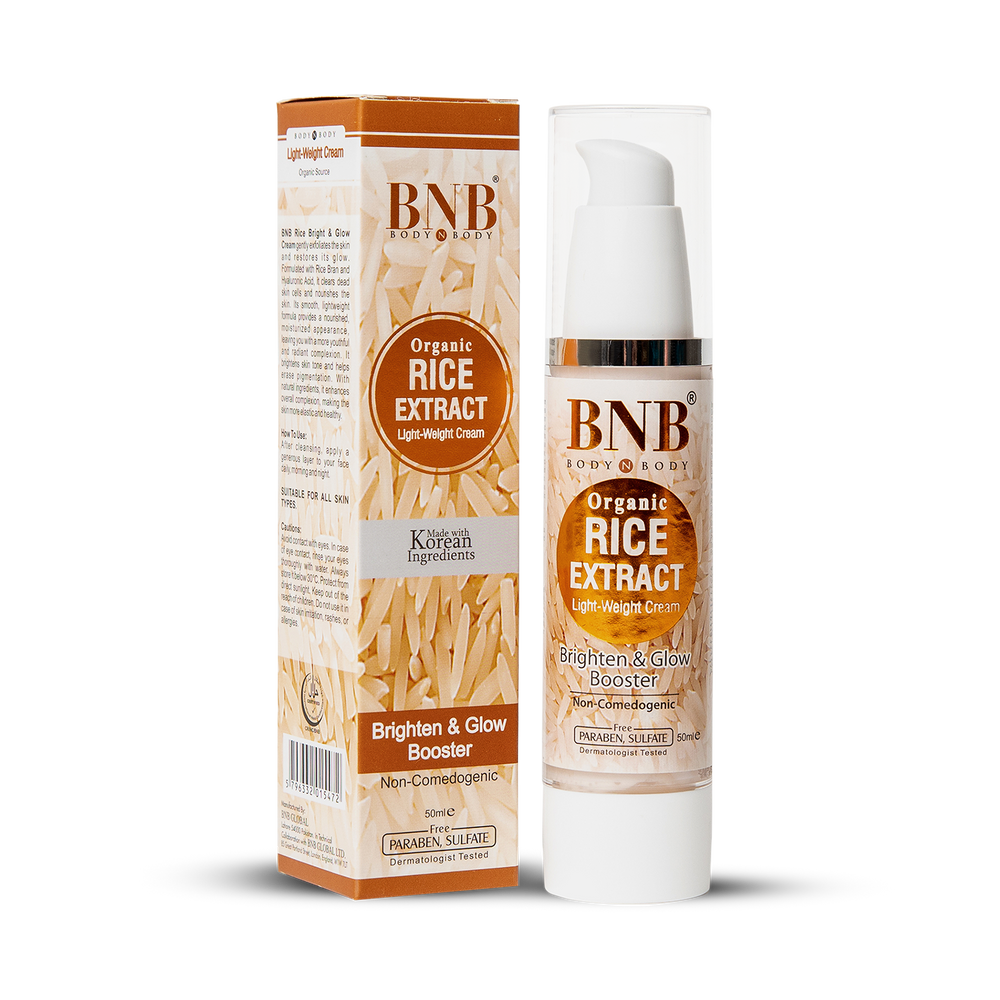 BNB Organic Rice Sunscreen SPF60