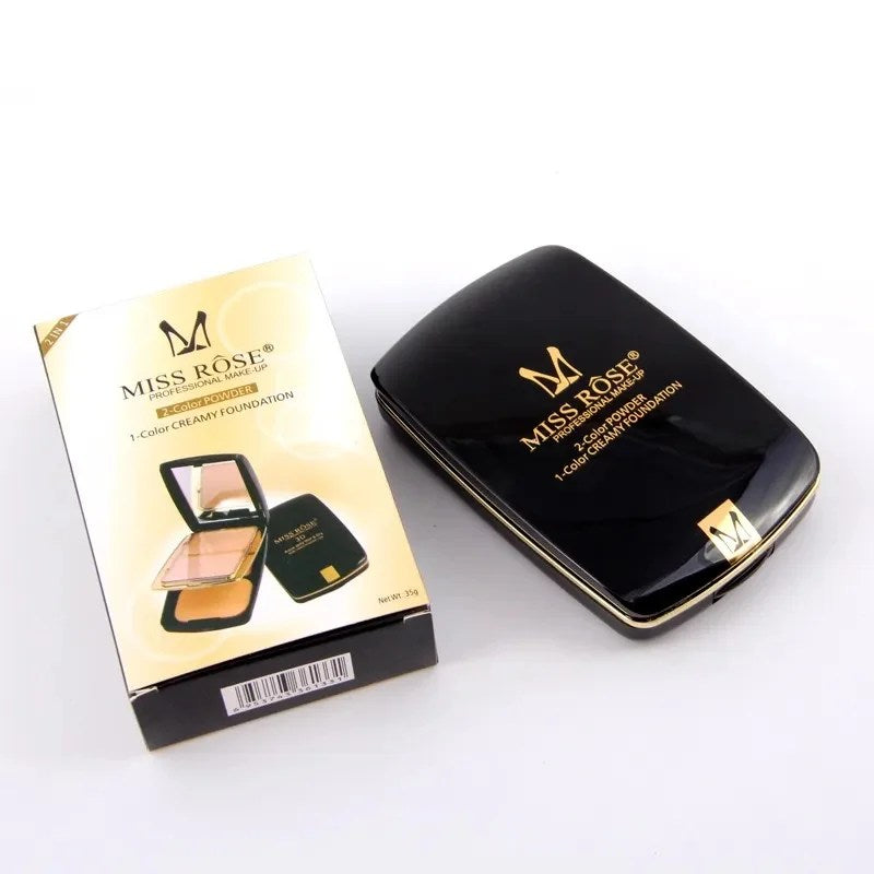 Miss Rose 2-Color Powder & 1-Color Creamy Foundation