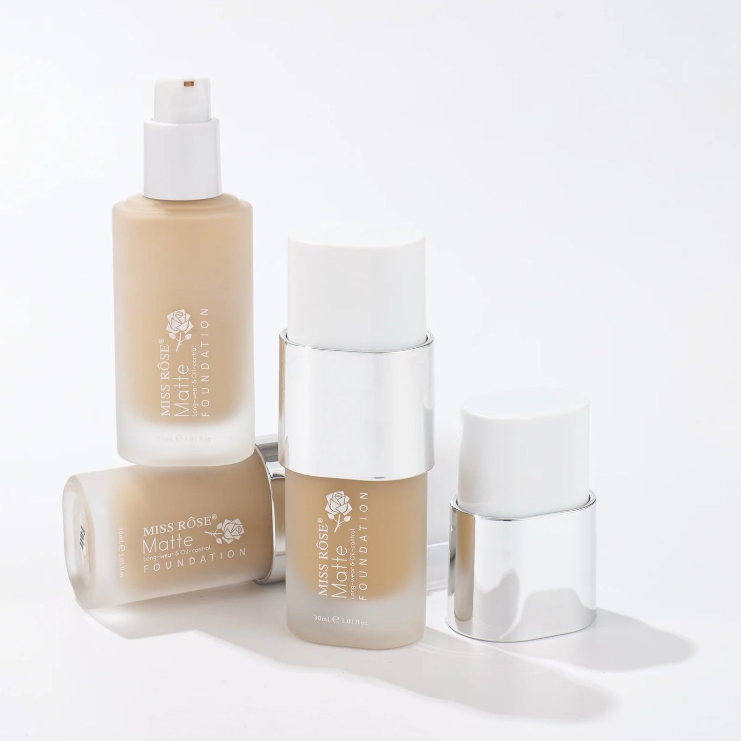 Matte Foundation Long Wear & Oil Control