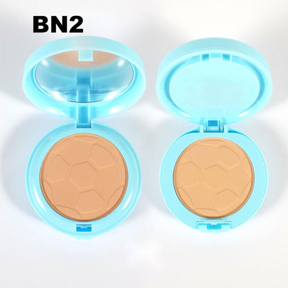 Miss Rose Lucky Football Girl Double Compact Powder