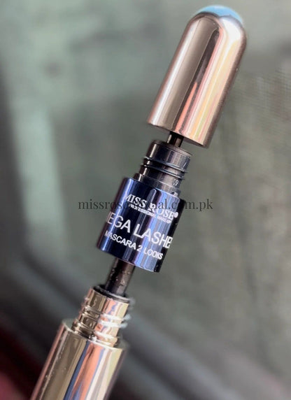 Miss Rose Mega Lashes Mascara 2 Looks (Fantasy Charm feathery Dual-Purpose Mascara