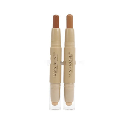 Miss Rose 2 in 1 Nude Dual Ended Highlight & Contour Stick