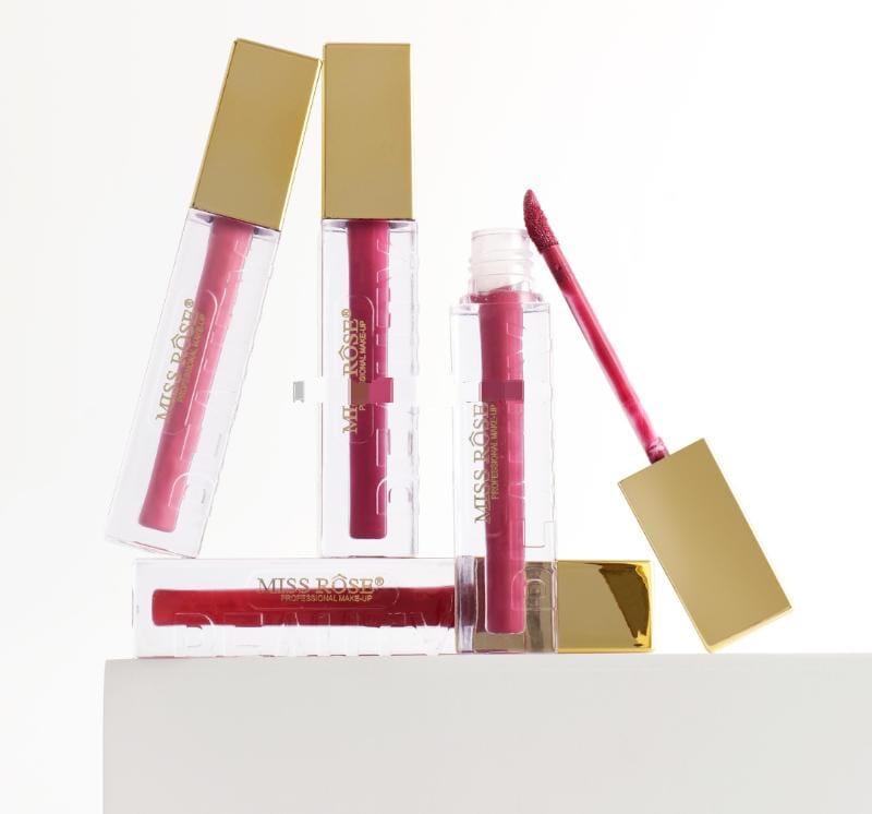 Miss Rose Golden Cap Matte Lip Gloss