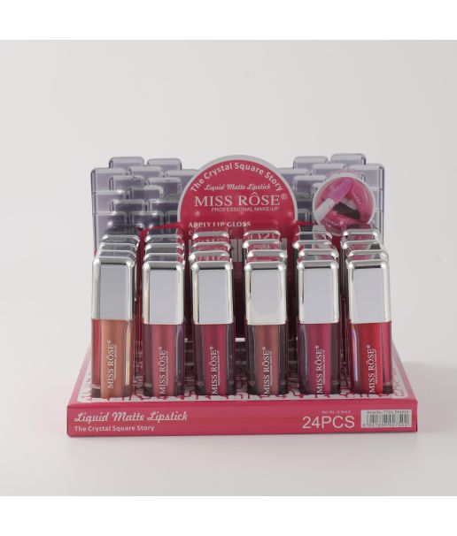 Miss Rose Crystal Liquid Matte Lipsticks