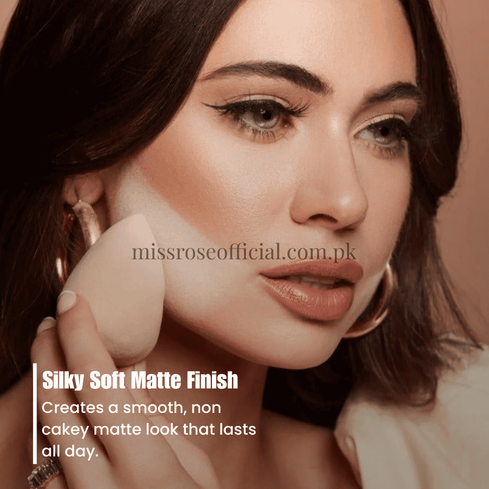 Miss Rose Silky and Soft Matte Loose Powder