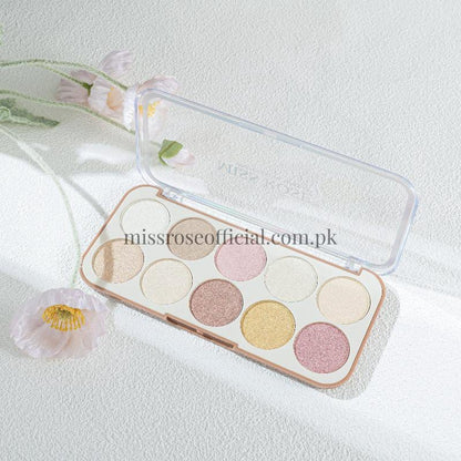 Miss Rose 10-Colors Heaven’s Hue Highlighter
