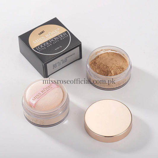 Miss Rose Silky and Soft Matte Loose Powder