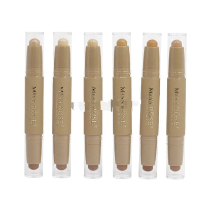 Miss Rose 2 in 1 Nude Dual Ended Highlight & Contour Stick