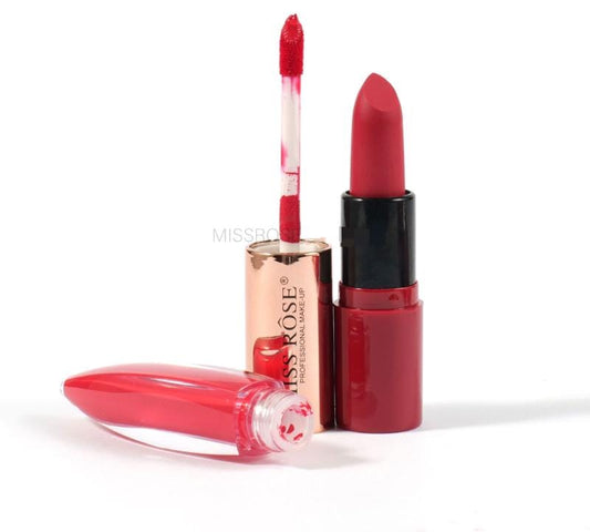 Miss Rose 2in1 LipGloss+Lipstick