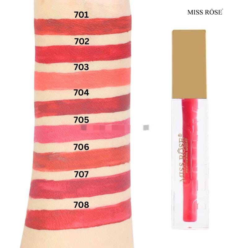 Miss Rose Golden Cap Matte Lip Gloss