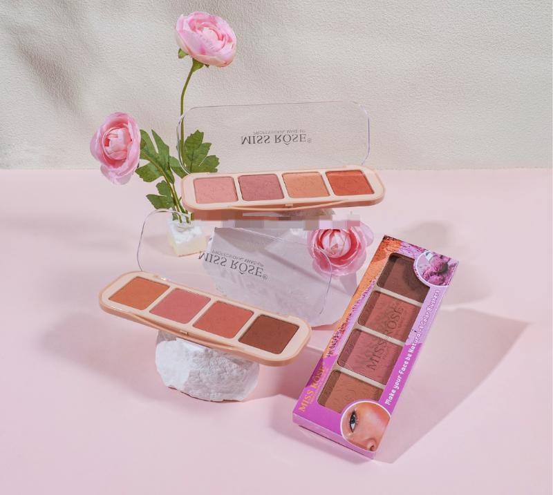 Miss Rose 4 Color Blushers