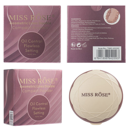 Miss Rose Oil Control Flawless Compact powder