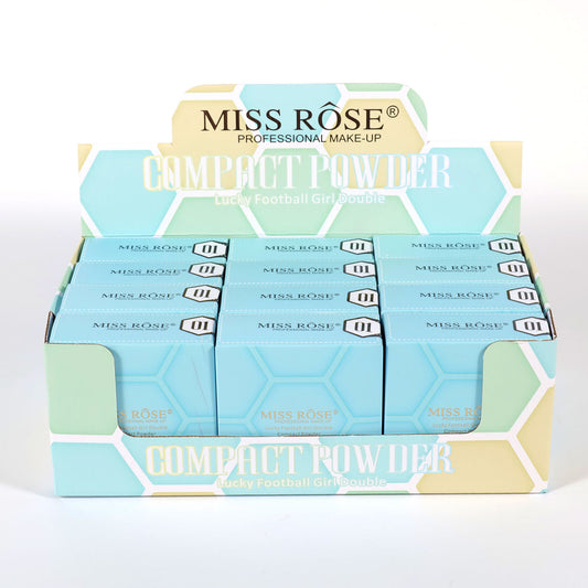 Miss Rose Lucky Football Girl Double Compact Powder