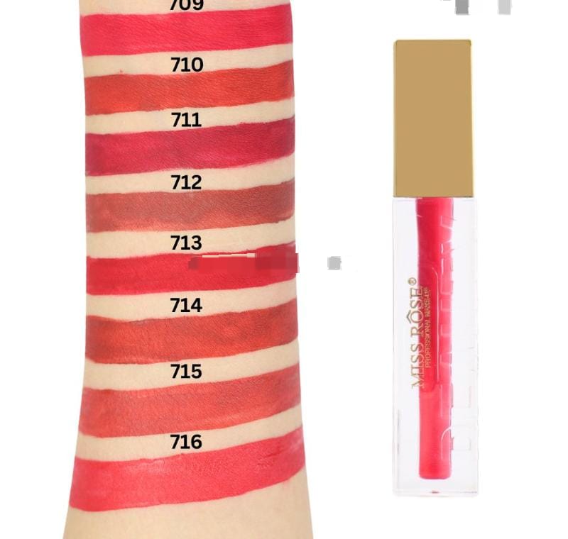 Miss Rose Golden Cap Matte Lip Gloss