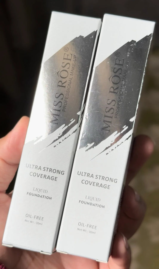 Miss Rose Liquid Foundation Ultra Strong Coverage
