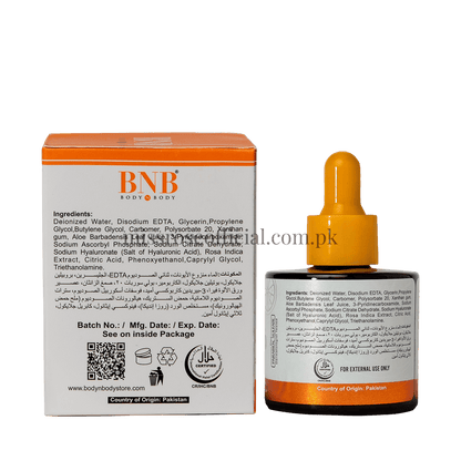 BNB Vitamin C Organic Source Brighten & Glow Booster Serum