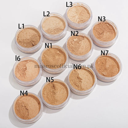 Miss Rose Silky and Soft Matte Loose Powder