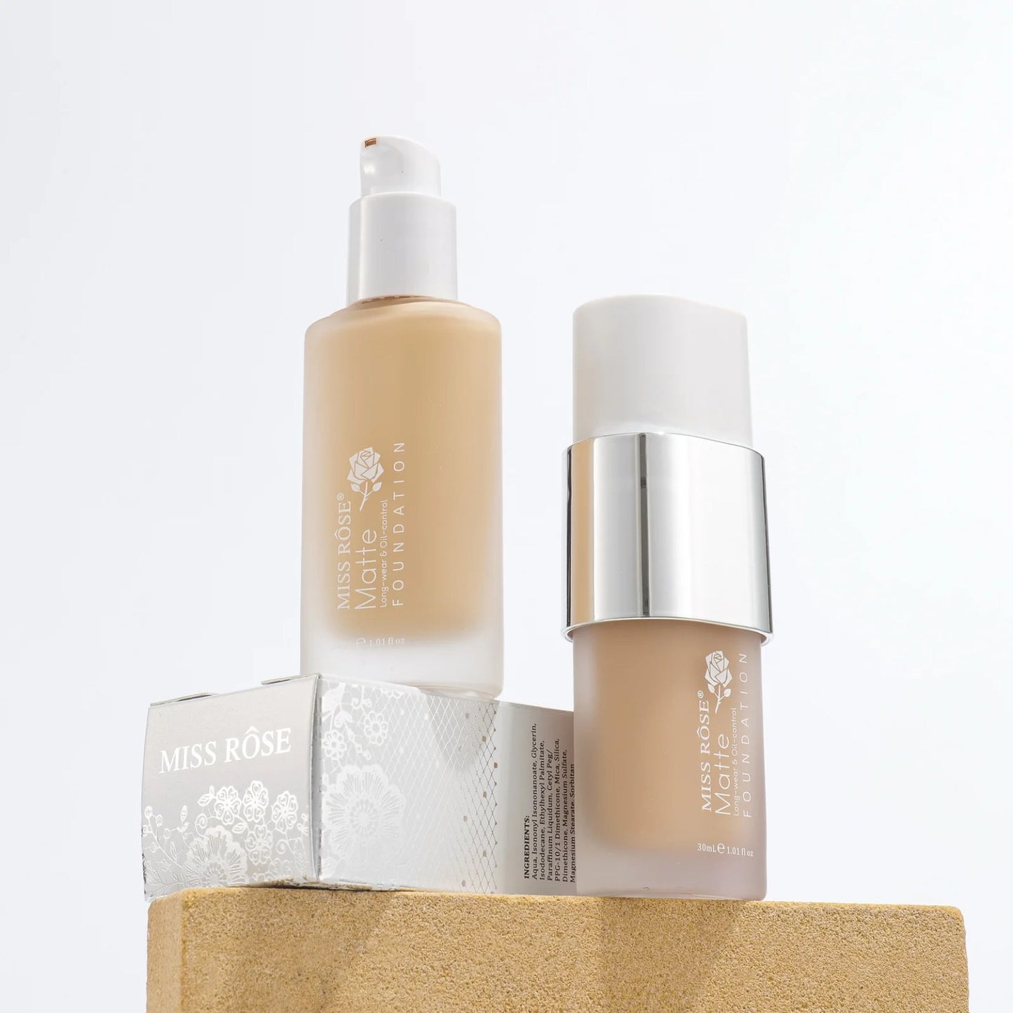 Matte Foundation Long Wear & Oil Control