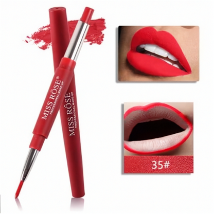 MISS RÔSE® Lip Liner Duo Stick (Red)