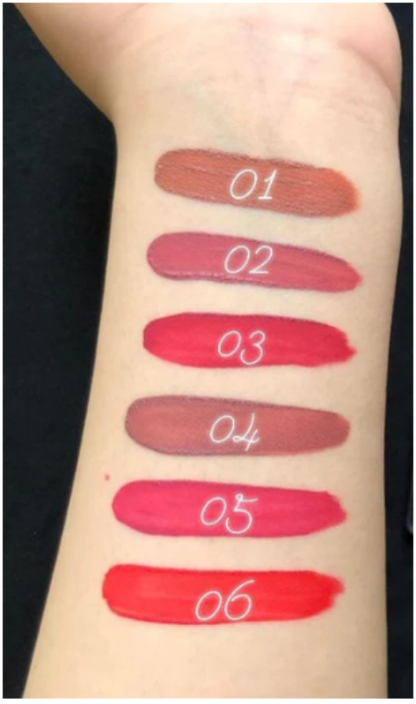 Miss Rose Matte Liquid Lipstick Velvet Texture