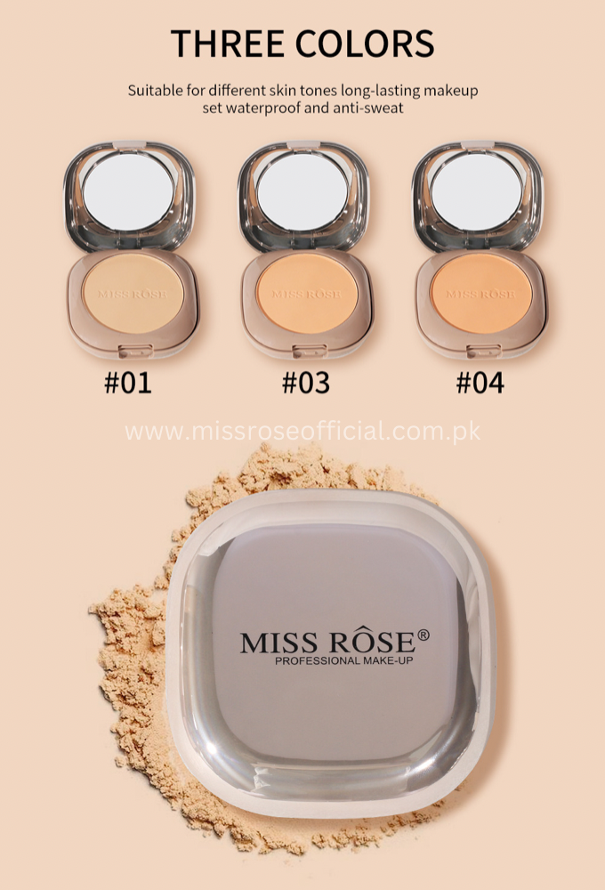 Miss Rose Double-layer Compact Powder