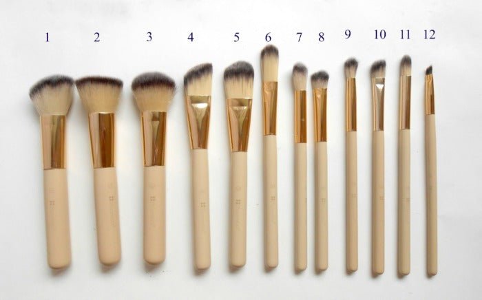 BH Cosmetics - Studded Couture 12 Piece Brush Set
