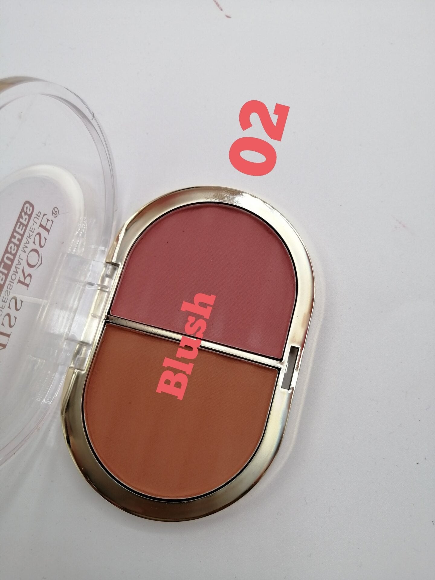 Miss Rose 2 in 1 Blush On 02
