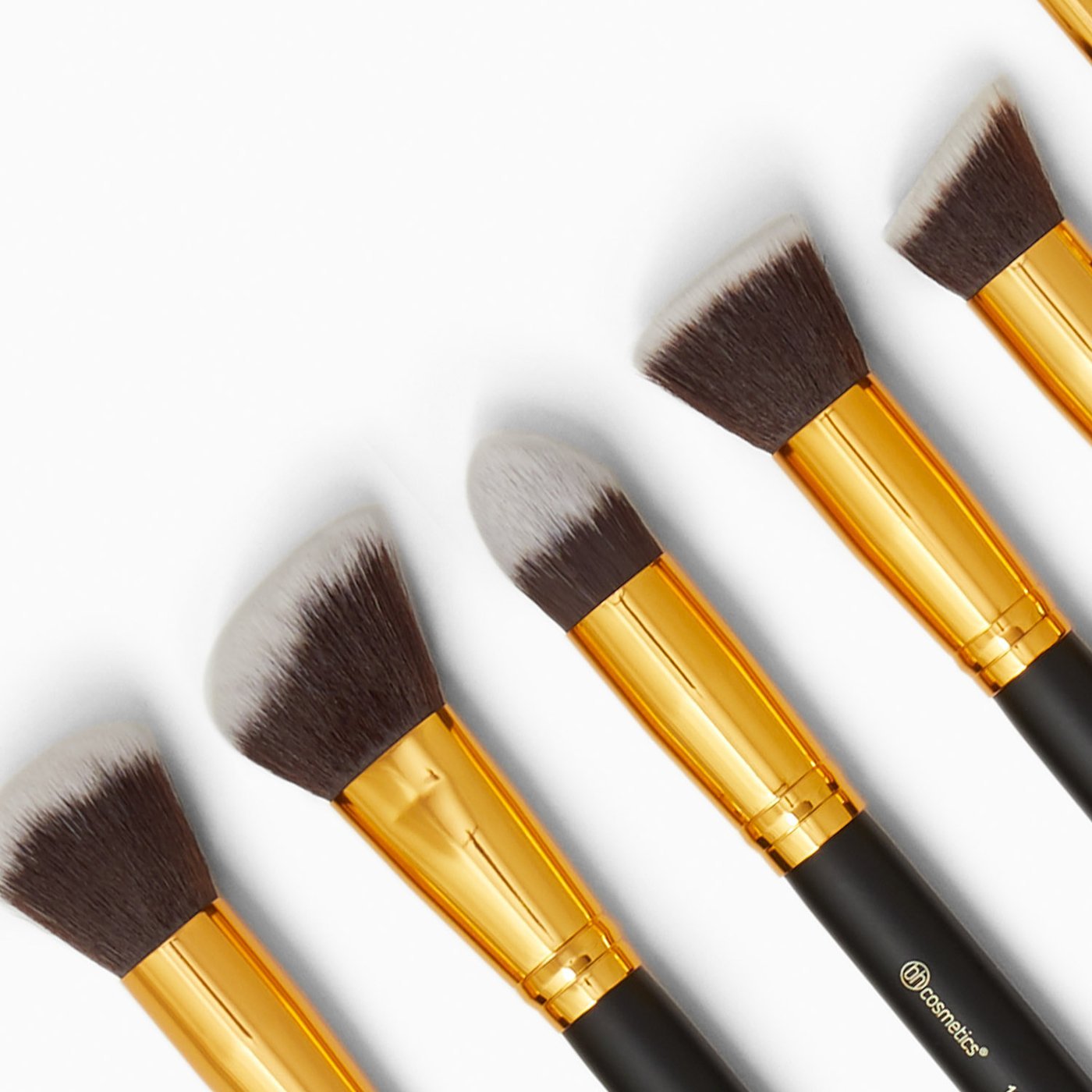 black gold makeup brush kit