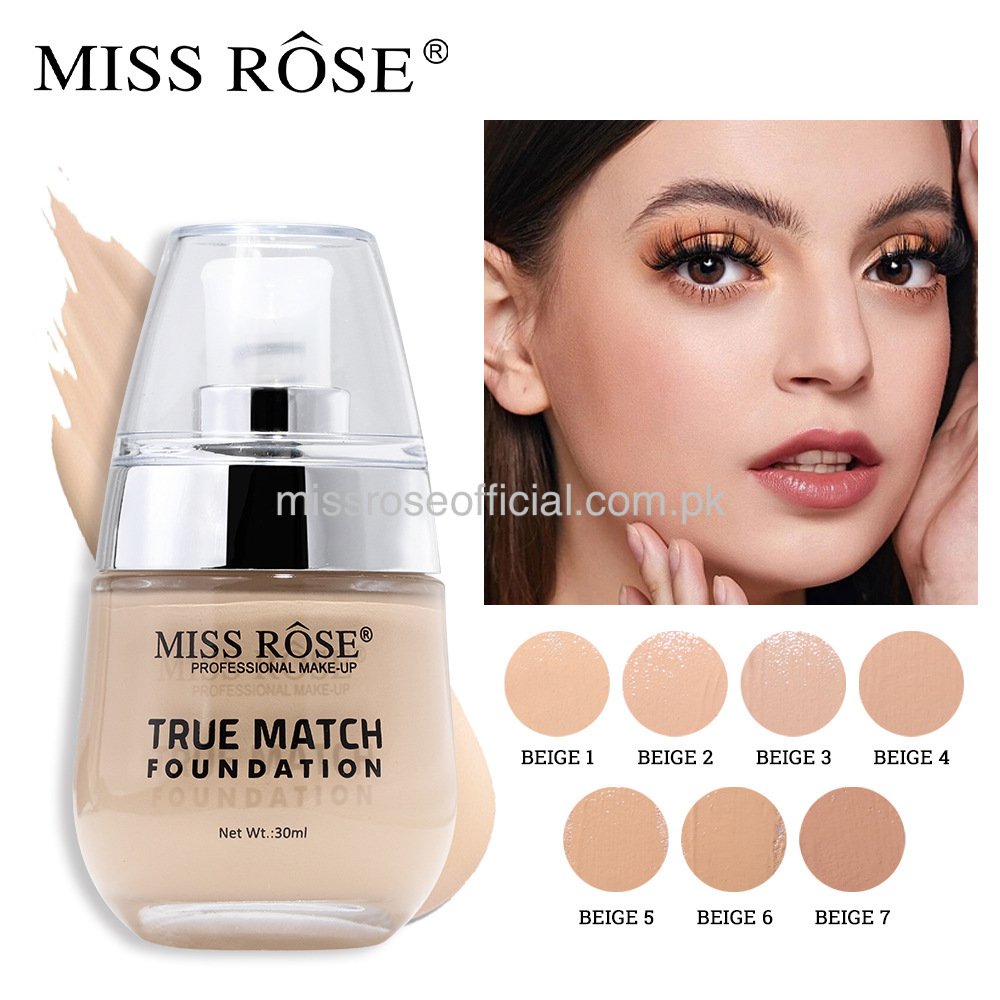 Miss Rose True Match Foundation (New)