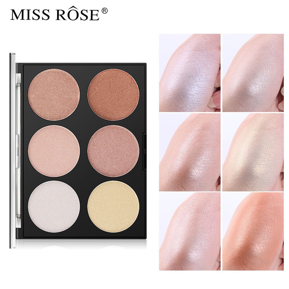 Miss Rose Highlighter Palette Glow Kit
