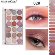 MISS RÔSE® New 18 Color Eyeshadow Palette