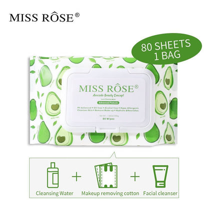 Miss Rose Facial Cleaning Wipes