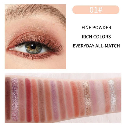 MISS RÔSE® New 18 Color Eyeshadow Palette