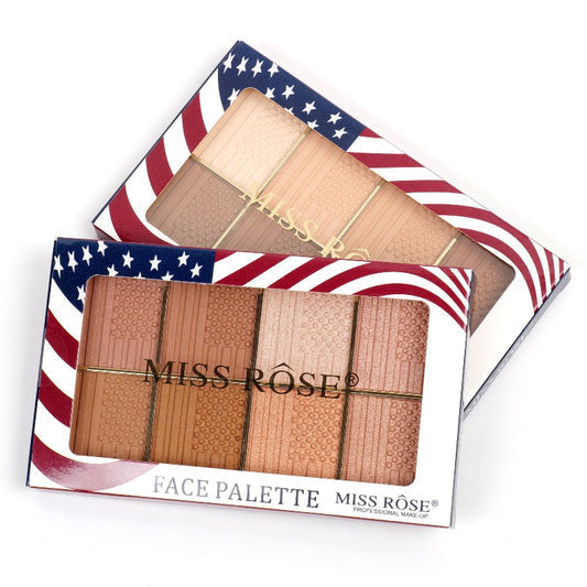 Miss Rose 8-Color Face Palette
