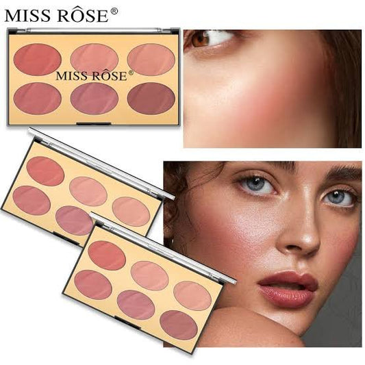 Miss Rose 6-Color Blush (New)