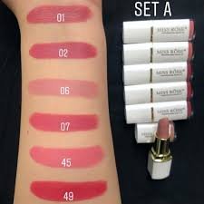 Miss Rose 3D Fantastic Mineral Lipstick (White)