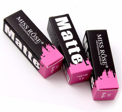 Miss Rose Matte Nude Lipsticks Sqin.pk 