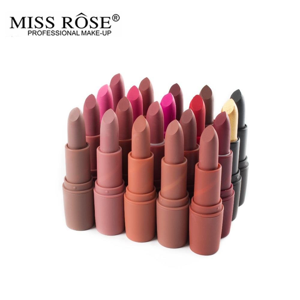 Miss Rose Matte Nude Lipsticks Sqin.pk 