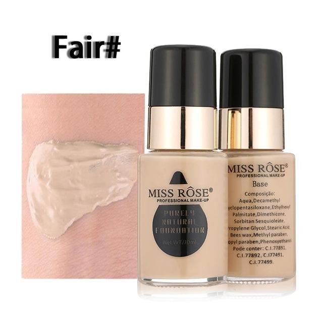 Miss Rose Purely Natural Liquid Foundation Sqin.pk Fair