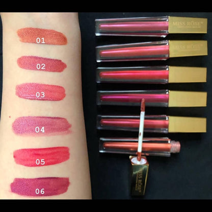Miss Rose Fashion Metallica Lip-gloss