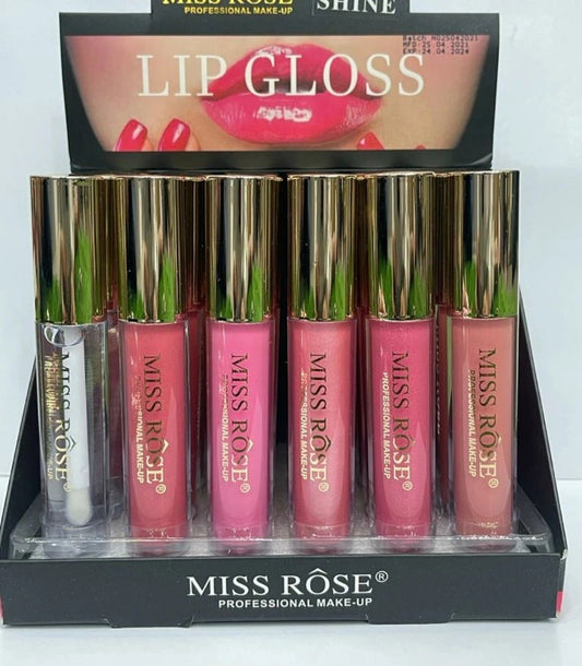 Miss Rose New Gold Lip Gloss (Shine)