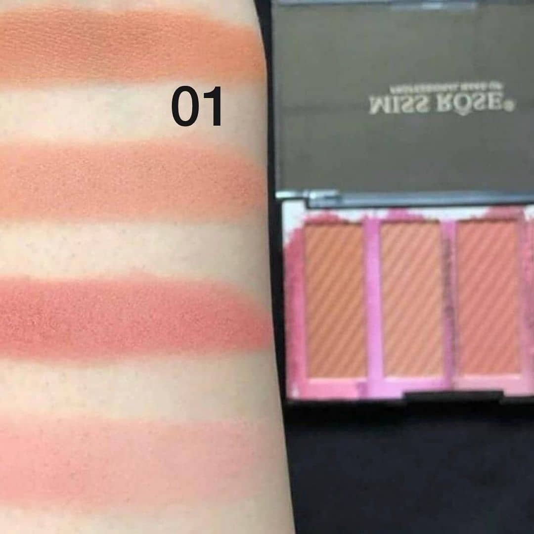 Miss Rose 4 Color Blush Palette
