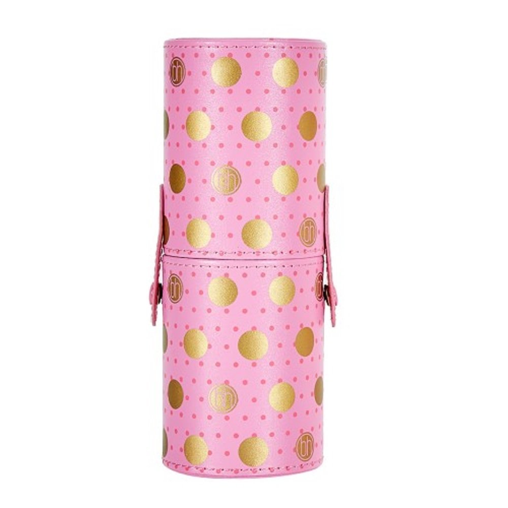 polka dots makeup brush kit