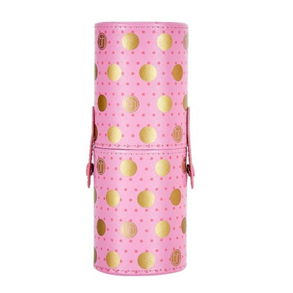 polka dots makeup brush kit
