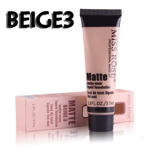 Miss Rose Matte Wear Liquid Foundation BEIGE3